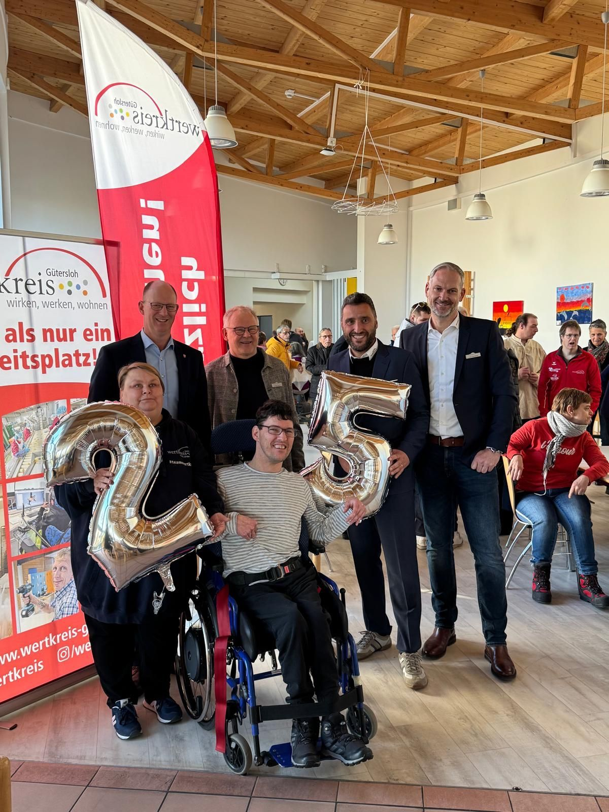 25 Jahre Jubiläum der Werkstatt Halle - Feier und Veranstaltung